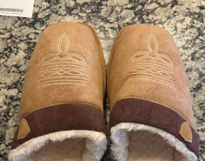 Cozy Cowboy Boots Slipper