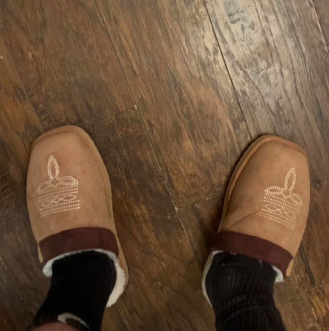 Cozy Cowboy Boots Slipper