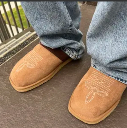 Cozy Cowboy Boots Slipper