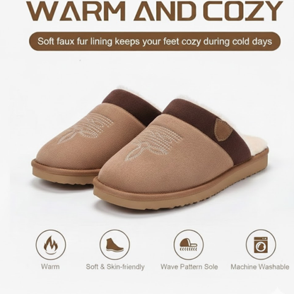 Cozy Cowboy Boots Slipper