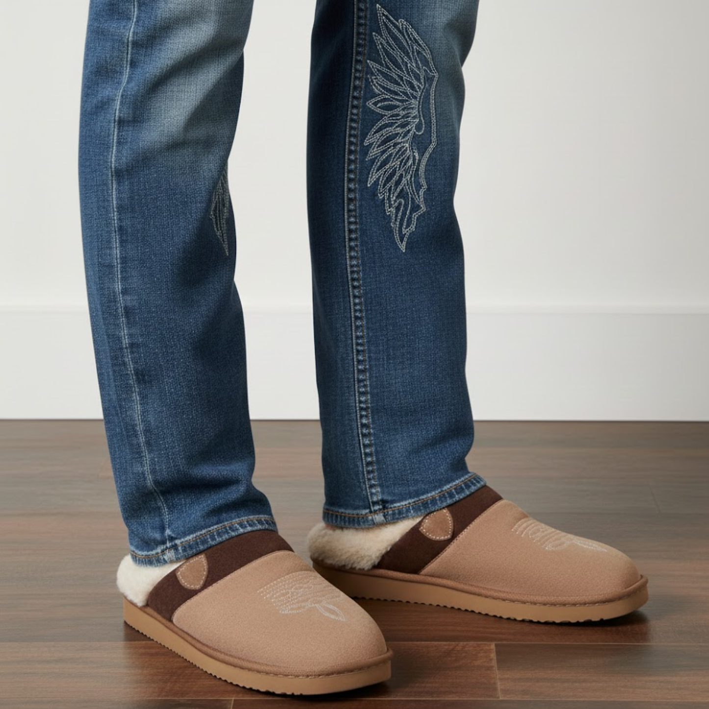 Cozy Cowboy Boots Slipper